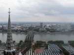 Pohled z věže Kolínského dómu